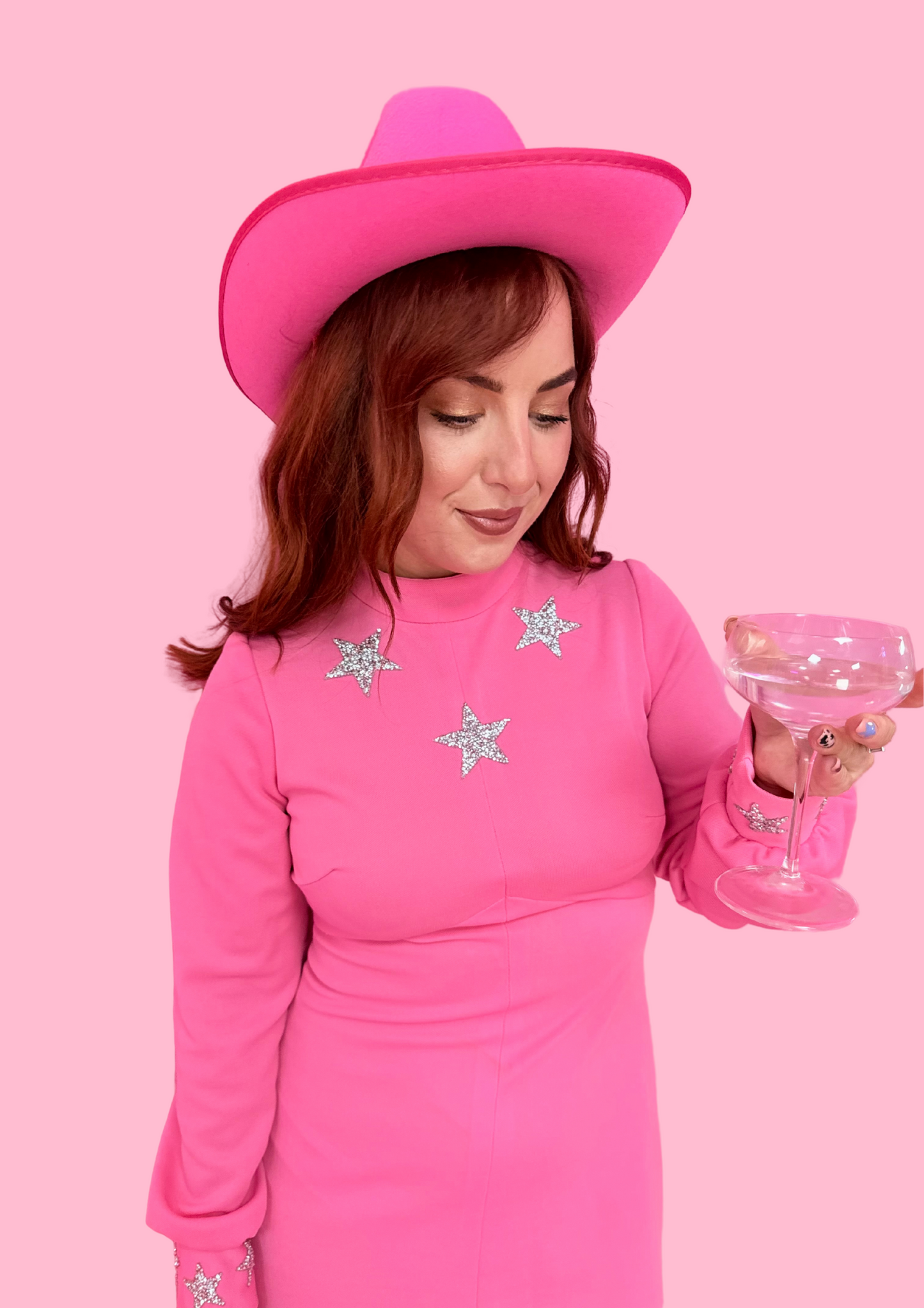 Pink vintage rodeo dress