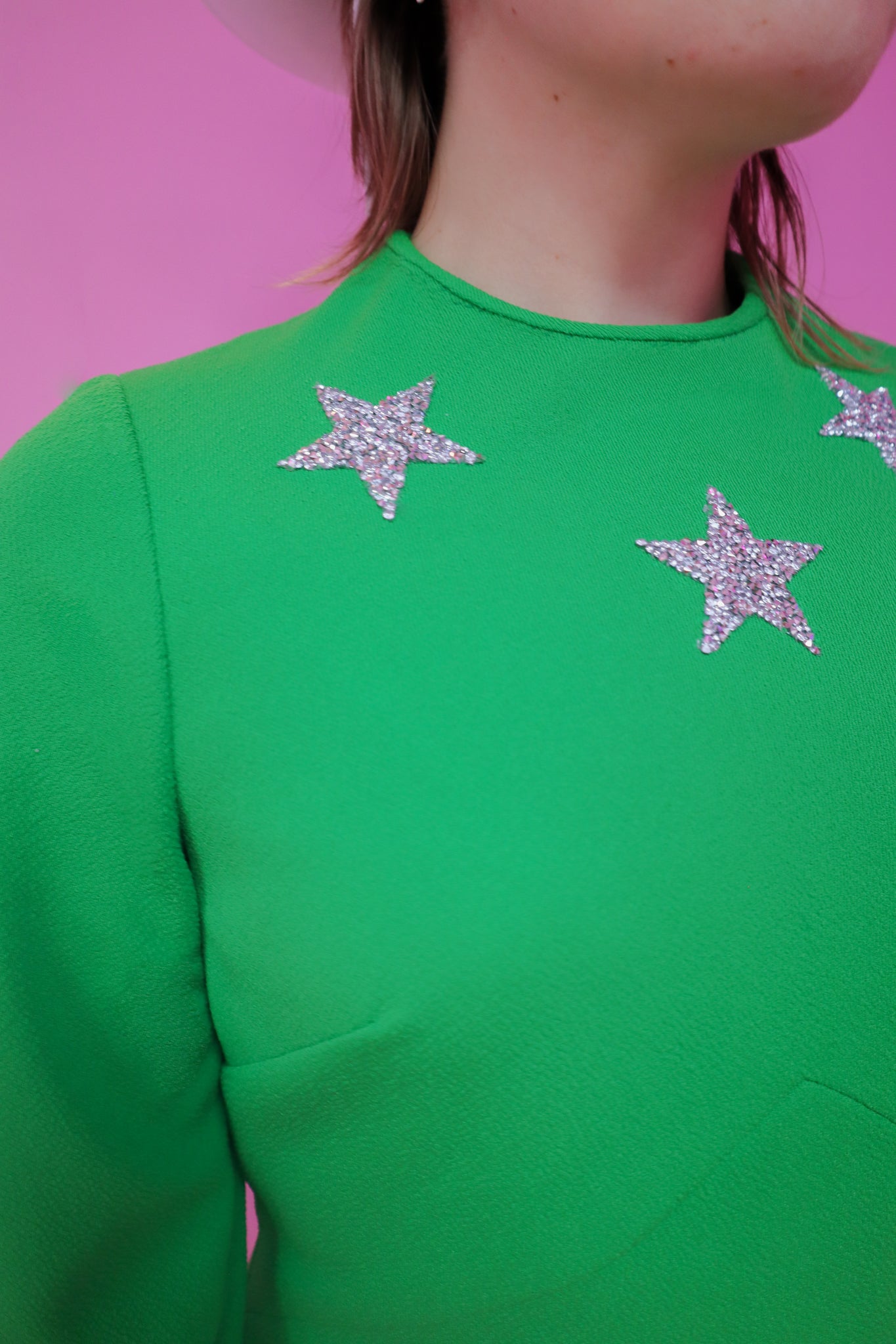 Green vintage Rodeo dress