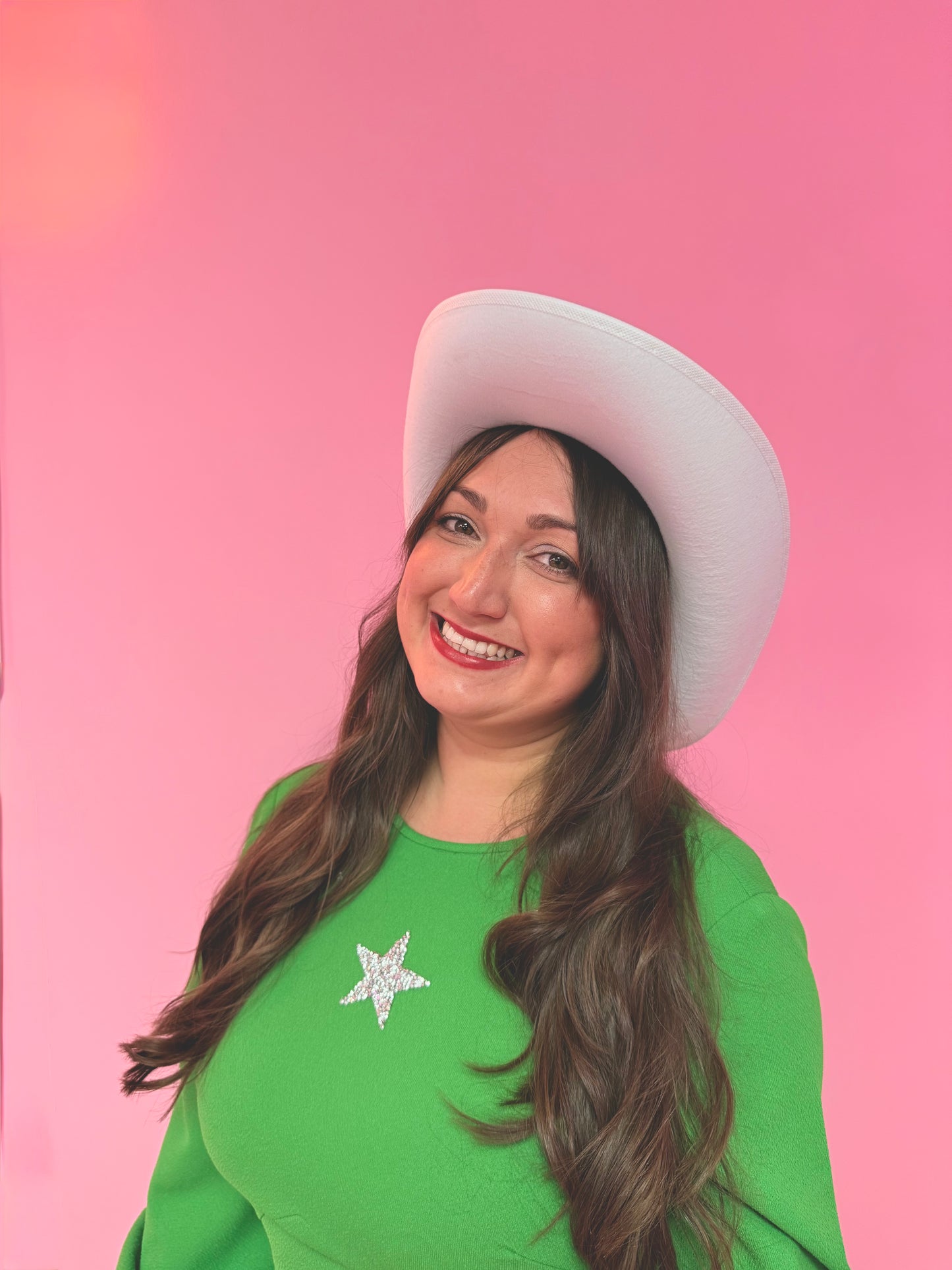 Green vintage Rodeo dress