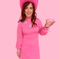 Pink vintage rodeo dress