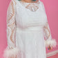 Mini Moonstone lace dress