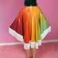 Rainbow Citrus sequin Poncho