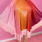 Rainbow Berry Sequin Poncho