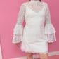 Heart lace 60s dress