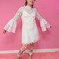 Heart lace 60s dress