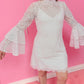 Heart lace 60s dress