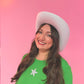 Green vintage Rodeo dress